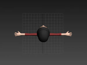 cartoonman028 hipster 3D Model