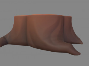 tree stump 3D मॉडल