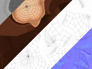 tree stump 3D Model