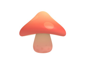 mushroom 3D Model