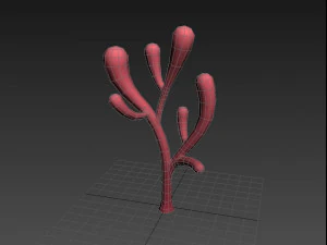 cartoon coral 3D Model