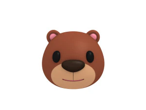 bear head 3D Model