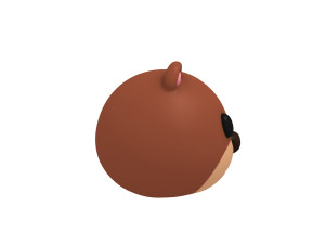 bear head Model 3D