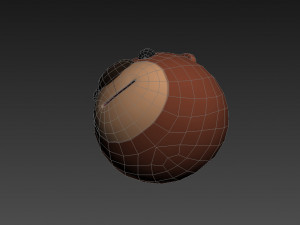 bear head Model 3D