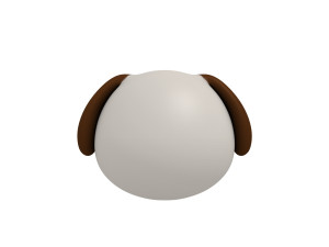 dog head 3D Model