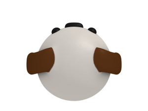 dog head 3D Model