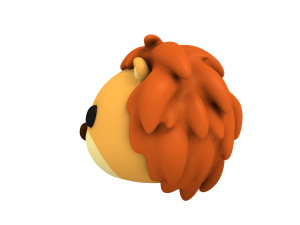lion head 3D 모델