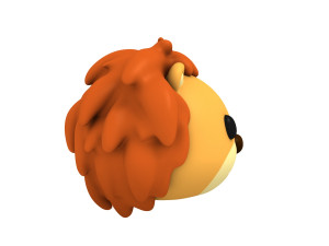 lion head 3D 모델