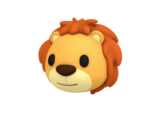 lion head 3D 모델