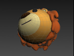 lion head 3D 모델