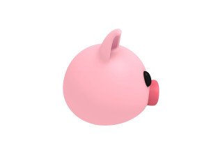 pig head 3D-Modell