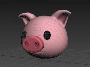 pig head 3D Model