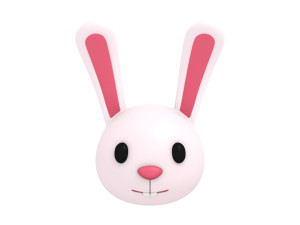 rabbit head 3D Модель