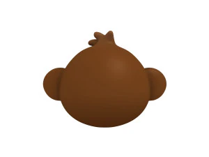 monkey head 3D Model