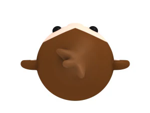 monkey head 3D Model