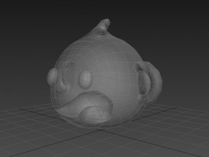 monkey head Model 3D