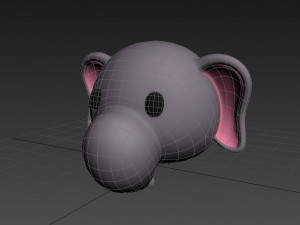 elephant head Modelo 3D