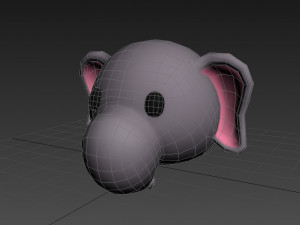 elephant head Modelo 3D