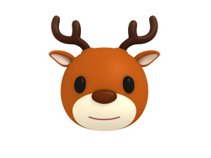 deer head Modelo 3D