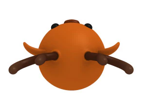 cabe&ccedil;a de veado Modelo 3D