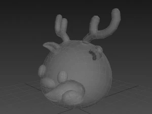 cabe&ccedil;a de veado Modelo 3D