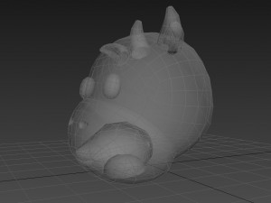 cow head Modèle 3D