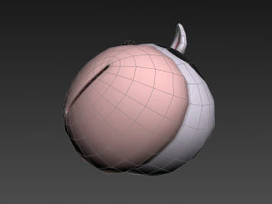 cow head 3D Model