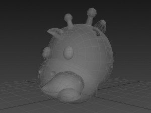 giraffe head 3D Model