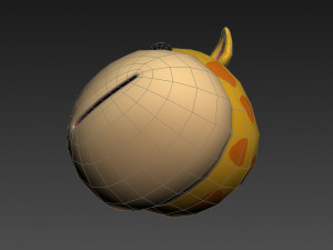 giraffe head 3D Model
