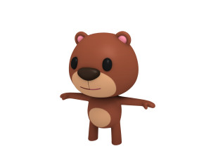 little bear 3D Model