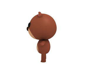 little bear 3Dモデル