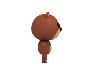 little bear 3Dモデル