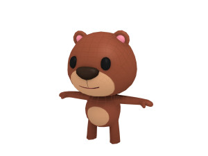 little bear 3Dモデル