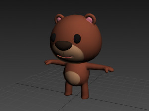little bear 3Dモデル