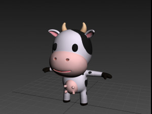 little cow Modèle 3D