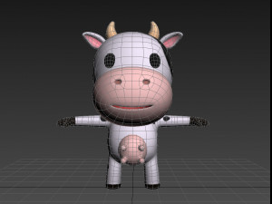 little cow Modèle 3D