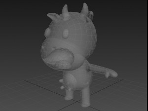 little cow Modèle 3D
