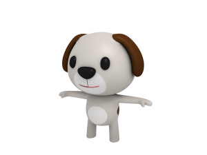 little dog 3D मॉडल
