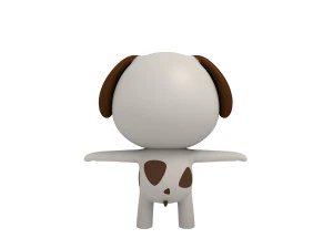 little dog 3D Model