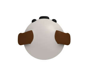 little dog Model 3D