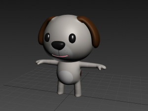 little dog Model 3D