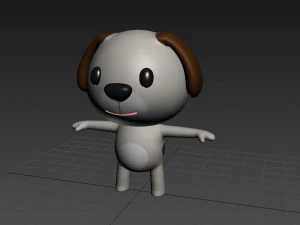 little dog 3D Model