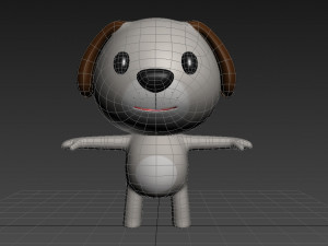 little dog Model 3D
