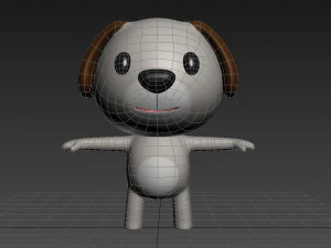 little dog 3D Model