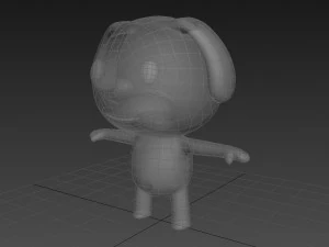 little dog 3D Model