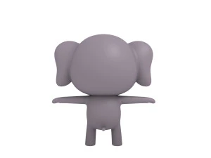 little elephant 3D Model