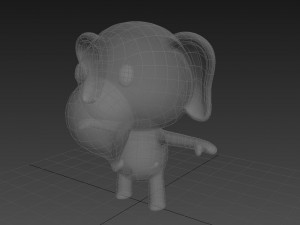 little elephant Model 3D