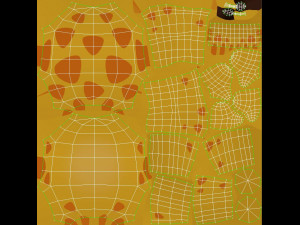 little giraffe Modello 3D