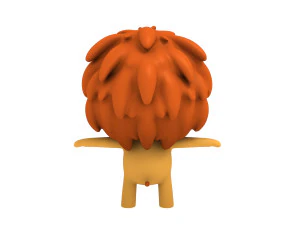 little lion 3D Model