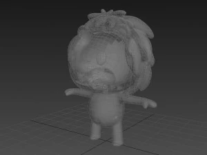 little lion 3D Model